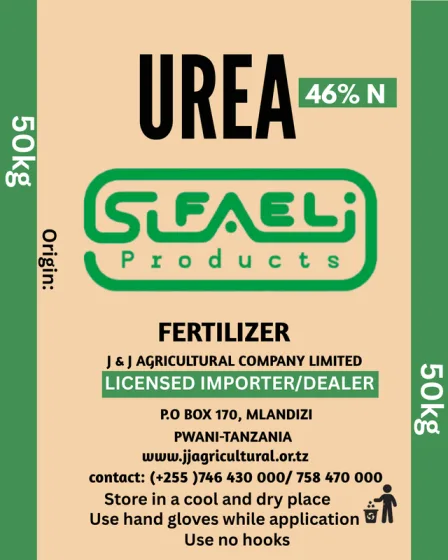 SIFAELI 50 kg UREA fertilizer sack, 46% nitrogen